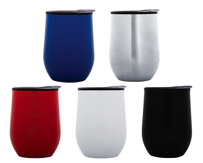 VASO TÉRMICO EXTERIOR DE ACERO INTERIOR DE PLASTICO C743